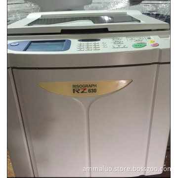 Paper Printer Digital Duplicator used machine RZ630 risos